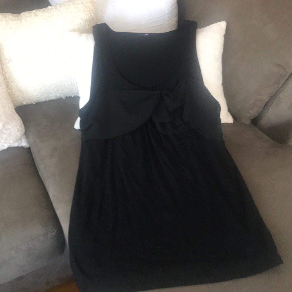 Gap soft cotton chiffon embellishes tank